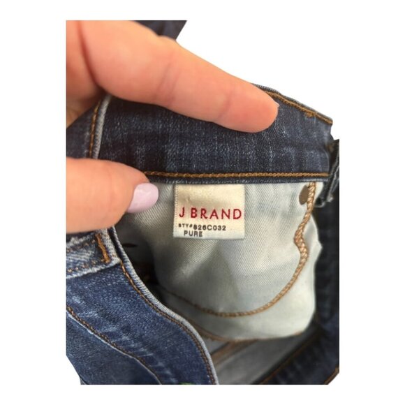 J Brand Jeans size 26‎ straight leg dark wash jeans - Picture 6 of 8